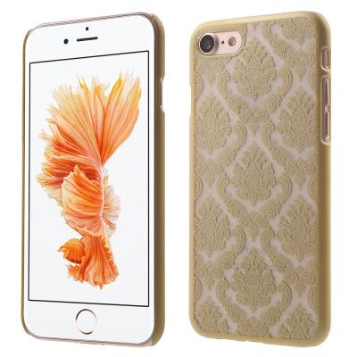 Damask Flowers Mobilskal till iPhone 8/7 - Gold