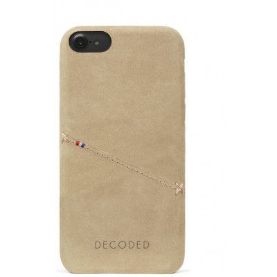 Decoded Leather Back (iPhone SE2/8/7) - Brun