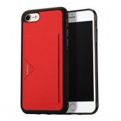 Dux Ducis Pocard Case (iPhone SE2/8/7) - Röd