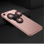 EDC Tri Fidget Spinner Skal till iPhone 7/8/SE 2020 - Rose Gold