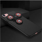 EDC Tri Fidget Spinner Skal till iPhone 7/8/SE 2020 - Svart