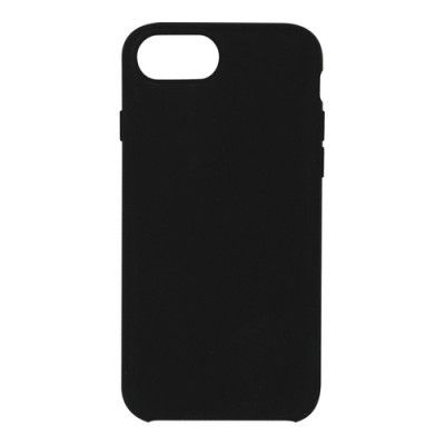 Essentials Liquid Silicone Cover iPhone 6/7/8/SE 2020 - Svart