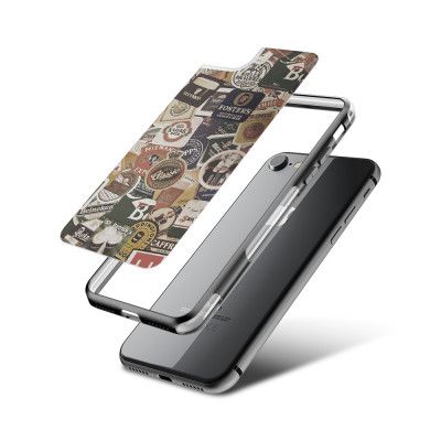 Fashion mobilskal till Apple iPhone 8 - Beers of the world