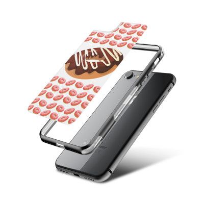 Fashion mobilskal till Apple iPhone 8 - Chocolate donut