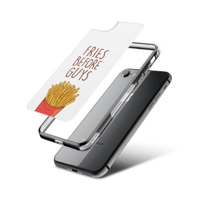 Fashion mobilskal till Apple iPhone 8 - Fries before guys
