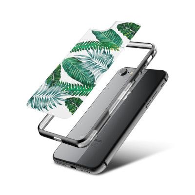 Fashion mobilskal till Apple iPhone 8 - Green jungle