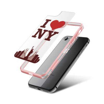 Fashion mobilskal till Apple iPhone 8 - I Love NY