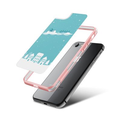 Fashion mobilskal till Apple iPhone 8 - Julsläde