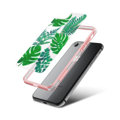Fashion mobilskal till Apple iPhone 8 - Jungle Leaves