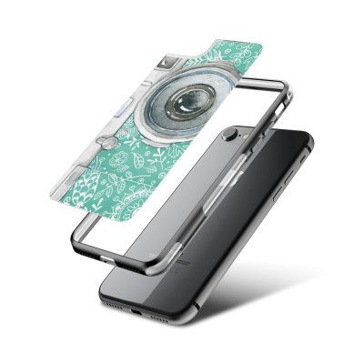 Fashion mobilskal till Apple iPhone 8 - Målning - Kamera