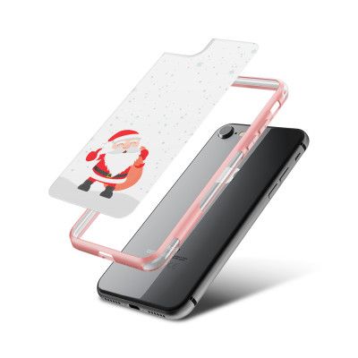 Fashion mobilskal till Apple iPhone 8 - Santa Claus