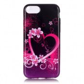 Flexiskal till Apple iPhone 8/7 - Purple Heart