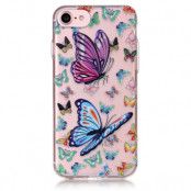 FlexiSkal till iPhone 8/7 - Colorful Butterflies