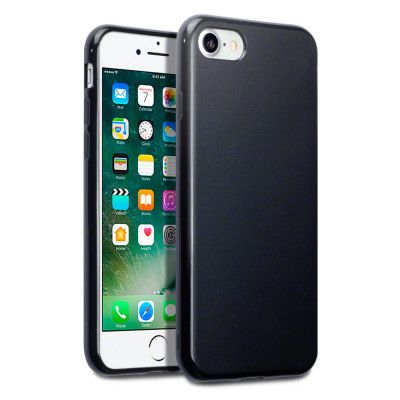 Gel Mobilskal till iPhone 8/7 - Svart