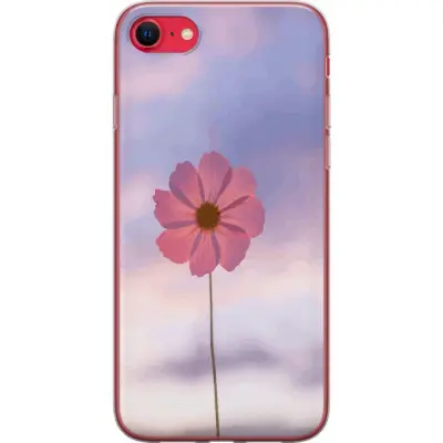 Mobilskal till Apple iPhone 8 med Rosa blomma