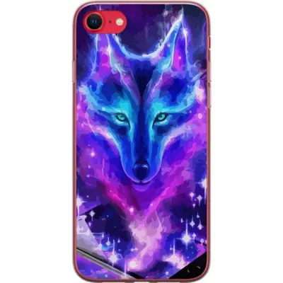 Mobilskal till Apple iPhone 8 med Neon Varg