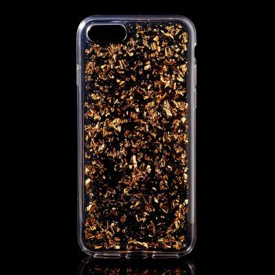 Glitter Sequins Mobilskal till iPhone 8/7 - Guld