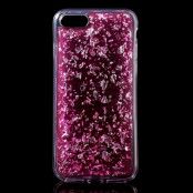 Glitter Sequins Mobilskal till iPhone 8/7 - Rosa