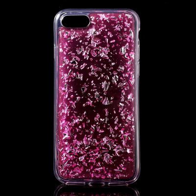 Glitter Sequins Mobilskal till iPhone 8/7 - Rosa