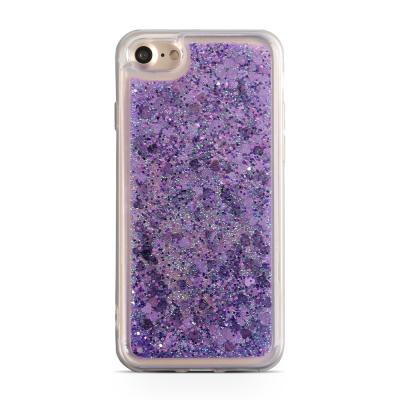 Glitter Skal till Apple iPhone 7/8/SE 2020 - Lila