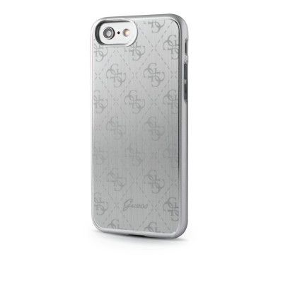 Guess Signature Heard Mobilskal till iPhone 8/7 - Silver