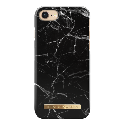 iDeal Fashion Case Till iPhone 7/8/SE 2020 - Svart Marble