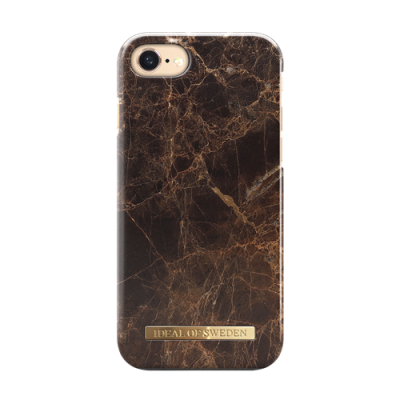 Ideal Fashion Case till iPhone 8/7 - Brown Marble