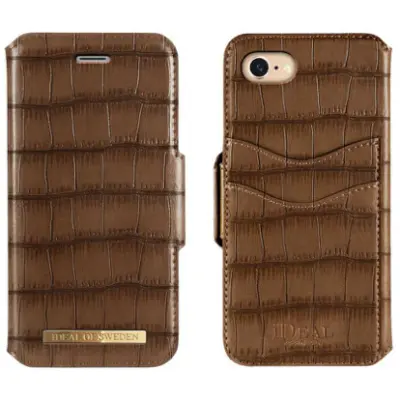 iDeal Of Sweden Capri Wallet (iPhone 8/7/6/6S) - Brun