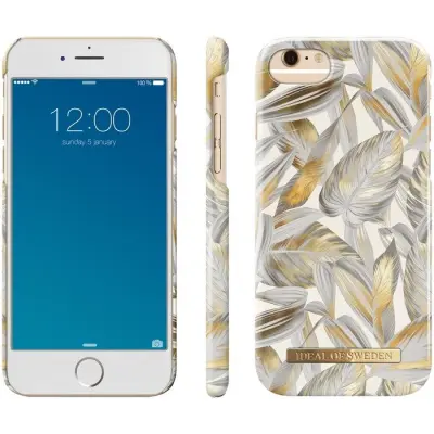 iDeal Of Sweden Platinum Leaves (iPhone SE2/8/7/6/6S)