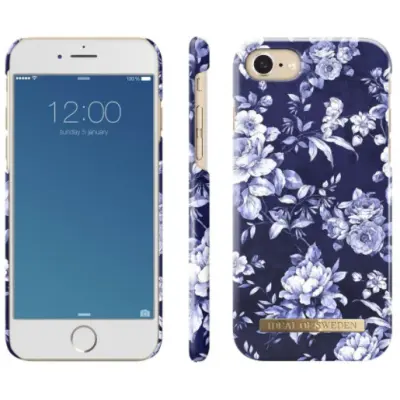 iDeal of Sweden Sailor Blue Bloom (iPhone SE2/8/7/6/6S)