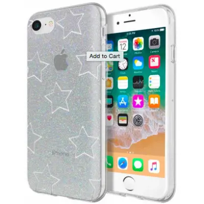 Incipio Glitter Stars Case (iPhone SE2/8/7/6/6S)