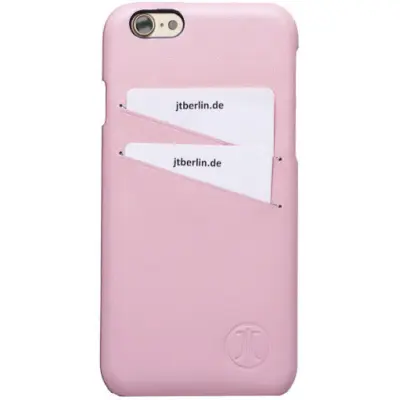 JT Berlin Leather Cover (iPhone SE2/8/7) - Rosa