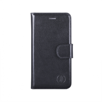 JT Berlin Plånboksfodral av äkta läder till iPhone 8/7 - Svart