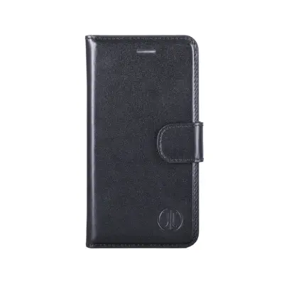 JT Berlin Plånboksfodral av äkta läder till iPhone 8/7 - Svart