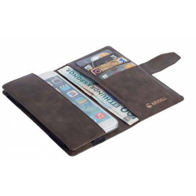 Krusell Vargön Wallet (iPhone 8/7/6/6S) - Svart