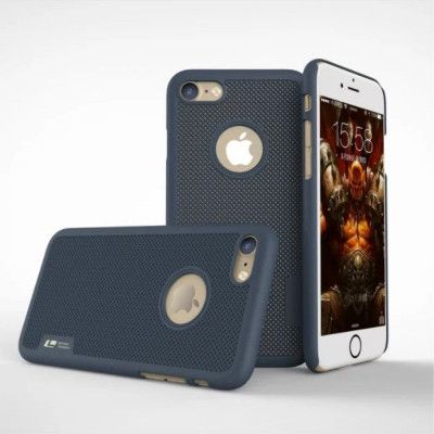 Loopee Woven Texture Cover (iPhone SE2/8/7) - Guld