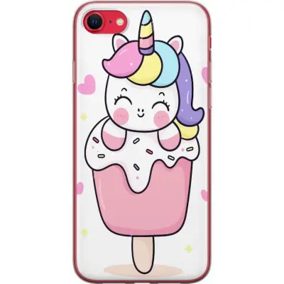 Mobilskal till Apple iPhone 8 med Glad enhörning