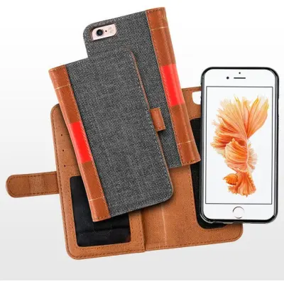 MOC Book Flip Case (iPhone 8/7) - Svart