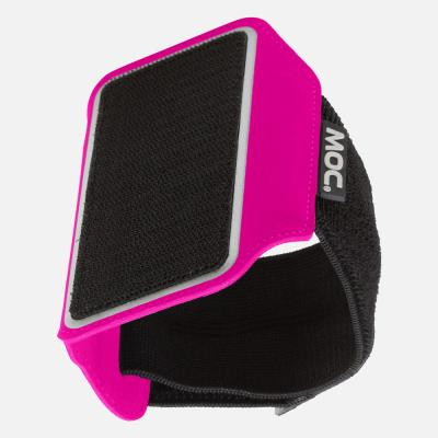 MOC Premium Sportarmband till iPhone 8/7/6, Android mm - Cerise