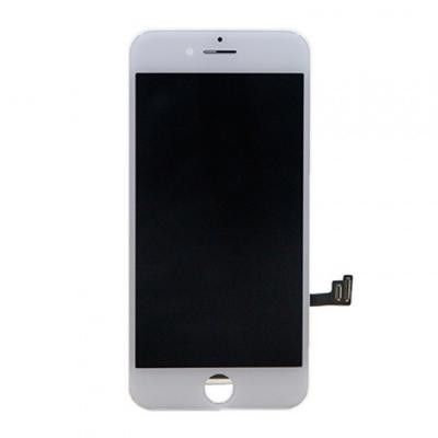 Original LCD Display med Glas till Apple iPhone 8 - Vit