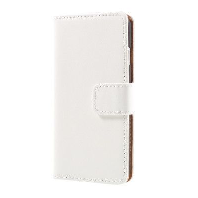 Plånboksfodral av läder till iPhone 8/7 - Vit