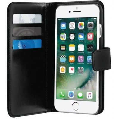 Puro Duetto Wallet (iPhone 8/7/6/6S) - Svart
