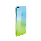 Puro Hologram Crystal Cover iPhone 7/8/SE 2020 - Ljusblå