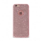 Puro iPhone 8/7 Glitter Mobilskal - Rose Gold