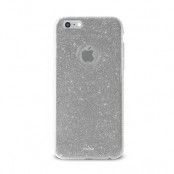 Puro iPhone 7/8/SE 2020 Glitter Mobilskal - Silver