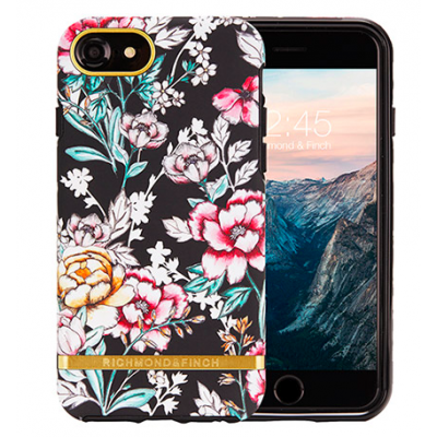 Richmond & Finch Black Floral (iPhone 8/7/6/6S)