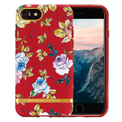Richmond & Finch Red Floral (iPhone 8/7/6/6S)