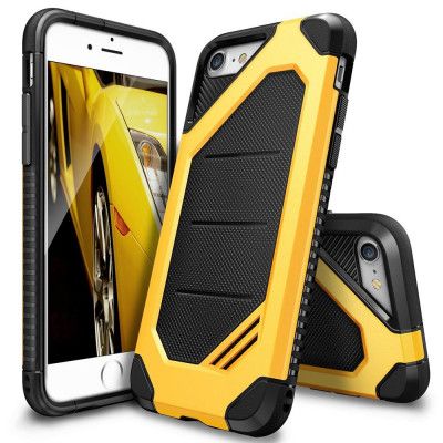 Ringke Double Layer Armor Tough Skal till iPhone 8/7 - Gul