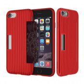Rock flexicase skal till iPhone 8/7 - Röd
