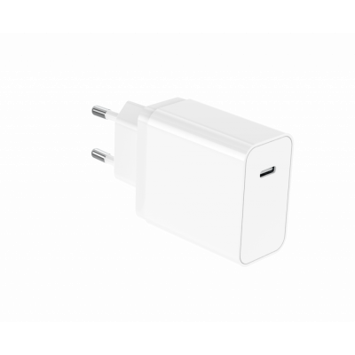 SiGN USB-C Väggladdare PD, 25W 3A - Vit